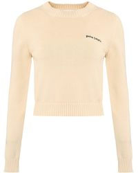 Palm Angels - Cotton Sweater - Lyst