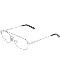 Dior - Eyeglasses Rectangle Full Rim, Frame And Clear Demo Lenses Lens Blacksuiton2Uf000 Sunglasses - Lyst