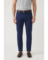 Brunello Cucinelli - Dark Traditional Fit Trousers - Lyst