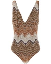 MC2 Saint Barth - One-Piece Swimsuit Rachel Sea Wave - Lyst