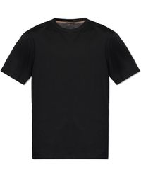 Brioni - Cotton T-Shirt - Lyst