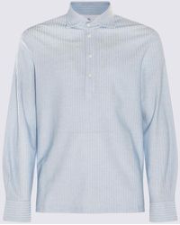 Brunello Cucinelli - Light Cotton Polo Shirt - Lyst