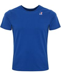 K-Way - T-Shirt With Logo - Lyst