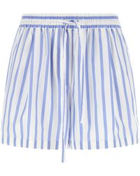 Dolce & Gabbana - Dolce & Gabbana Striped Bermuda Shorts - Lyst
