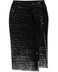DIESEL - Skirt M-Eganoid - Lyst