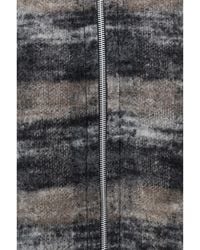 Our Legacy - Hooded Checked Knit Sweatshirt - Lyst
