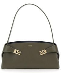 Ferragamo - Shoulder Bag Hug East West Leather Calf - Lyst
