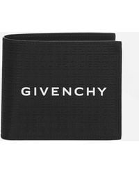 Givenchy - 4g Motif Leather Bifold Wallet - Lyst