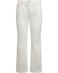 Gucci - Flared Trousers Polyester - Lyst