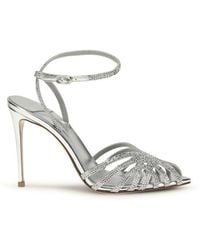 Le Silla - Calf Leather Bos Taurus Stiletto Heel Sandals - Lyst