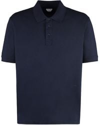 Bottega Veneta - Cotton Piqué Polo Shirt - Lyst