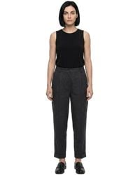 Dolce & Gabbana - Dolce & Gabbana Cotton-Blend Woven Trousers - Lyst
