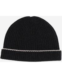arch4 - Beanie Ribbed Cashmere Hat - Lyst