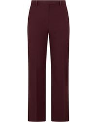 Max Mara - Straight Trousers Umanita Cotton - Lyst