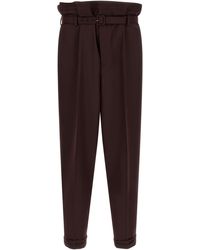 Saint Laurent - Wool Casual Pants - Lyst