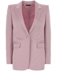 Tom Ford - Powder Cotton Blend Blazer - Lyst
