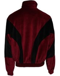Dolce & Gabbana - Cotton Logo Fullzip Bomber Jacket And Polyester Nylon Clothing - Lyst