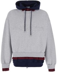 Balenciaga - Hoodie Cotton Blend Sweatshirts - Lyst