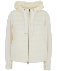 Herno - Down Jacket With Drawstring Hood And Quilted Design - Lyst