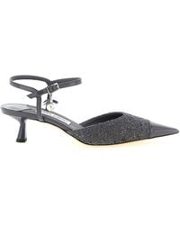 Jimmy Choo - Graphite Slingback Pumps - Lyst