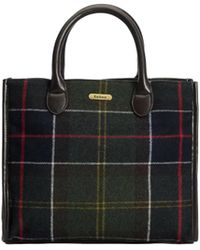 Barbour - Tartan Plaid Tote Bag - Lyst