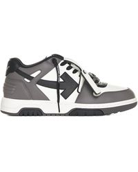 Off-White c/o Virgil Abloh - Men Out Of Office Calf Leather Sneakers - Lyst