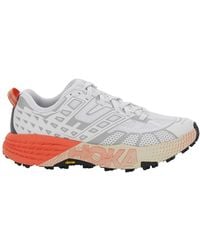 Hoka One One - Low Top Sneakers With Geometric Motif - Lyst