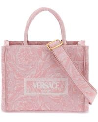 Versace - Athena Barocco Small Tote Bag - Lyst