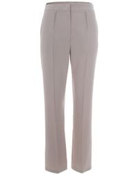 Patrizia Pepe - Trousers Slim Viscose - Lyst