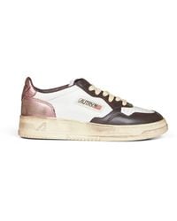 Autry - Leather Medalist Low Super Vintage Sneakers - Lyst