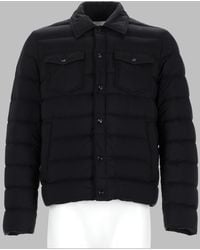 Herno - Padded Jacket With Buttons Polyamide - Lyst
