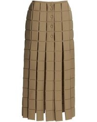 A.W.A.K.E. MODE - Cut-Out Padded Skirt - Lyst