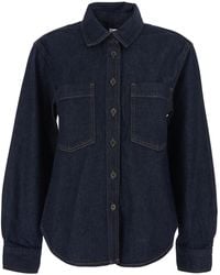 FRAME - Denim Shirt Classic Collar - Lyst