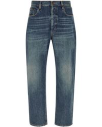 Saint Laurent - Straight Leg Jeans - Lyst