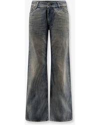 Balenciaga - Curved Waist Pants Jeans - Lyst