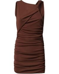 ANDAMANE - Dress With Drape - Lyst