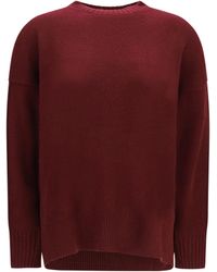 Allude - Cashmere Crewneck Sweater Kashmir/Capra Hircus - Lyst