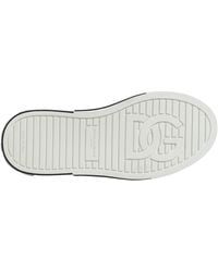 Dolce & Gabbana - White Perforated Custom 2.zero Sneakers Shoes - Lyst