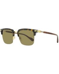 Gucci - Semi-Rimless Browline Sunglasses Gg1363S 002 Havana- 53Mm Metal/Plastic (Acetate) - Lyst