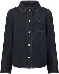 Max Mara - Denim Shirt Cotton - Lyst