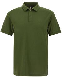 Sun 68 - Cold Garment Dye Cotton Polo Shirt - Lyst