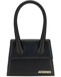 Jacquemus - Le Chiquito Medium Leather Top Handle Bag - Lyst