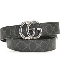 Gucci - Belt Gg Marmont Leather - Lyst