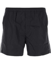 Valentino Garavani - Midnight Nylon Swimming Shorts - Lyst