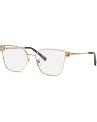 Chopard - Chopard Vchl58M540300 Rose Metal Square Eyeglasses — Rose - Lyst
