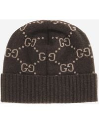 Gucci - Beanie Gg Cashmere Hat - Lyst