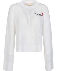 Marni - Round Neck Sweater - Lyst