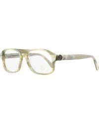 Moncler - Moncler Ml5198 Rectangular Acetate Eyeglasses - Lyst