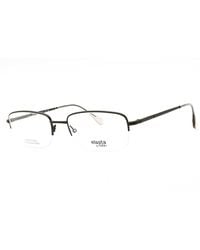 Elasta - Elasta E7244 Rectangular Metal Eyeglasses - Lyst