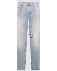 The Attico - Sky Cotton Denim Jeans - Lyst